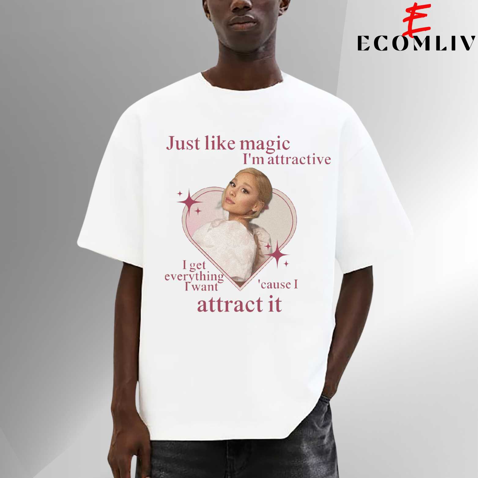 Ariana Grande Graphic T-Shirt, Pop Music Tee, Unisex Streetwear